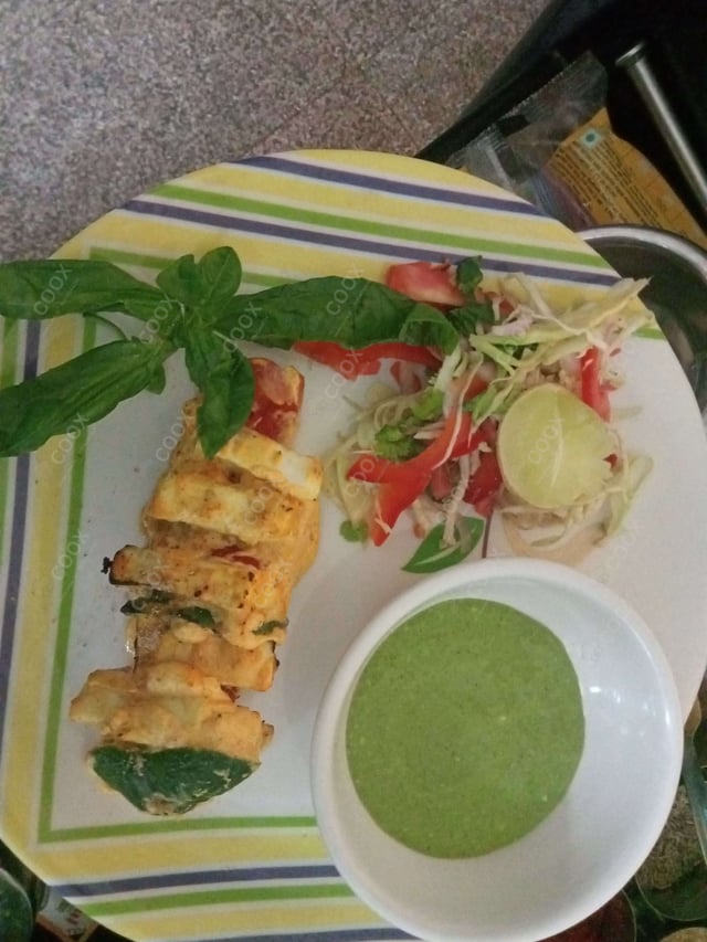 Delicious Paneer Tikka prepared by COOX