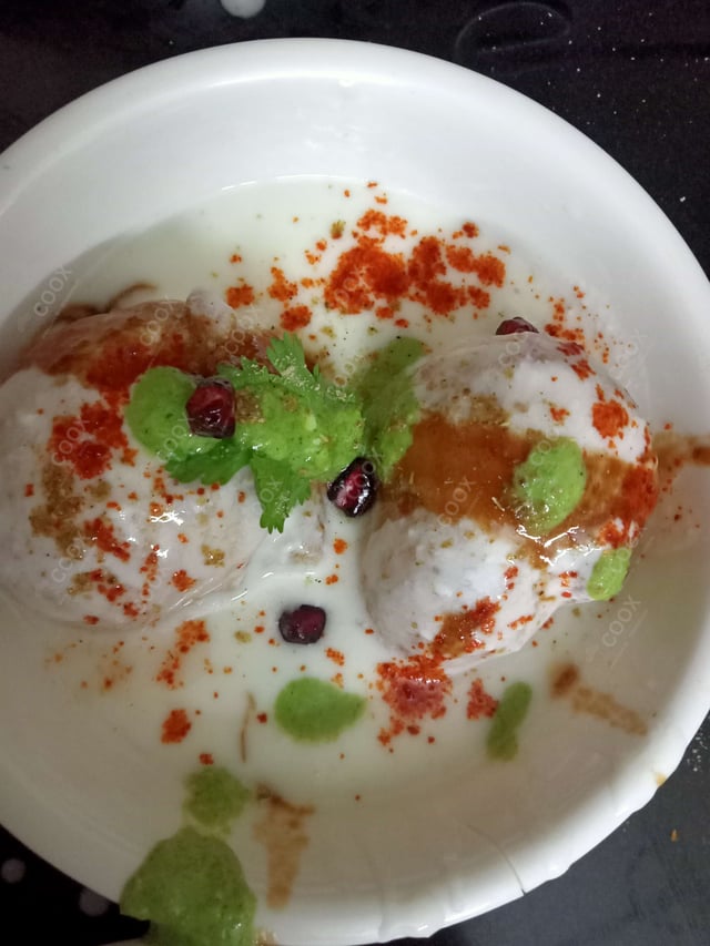 Delicious Dahi Bhalla prepared by COOX