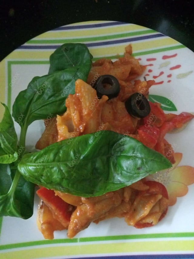 Delicious Pasta in Red Sauce prepared by COOX