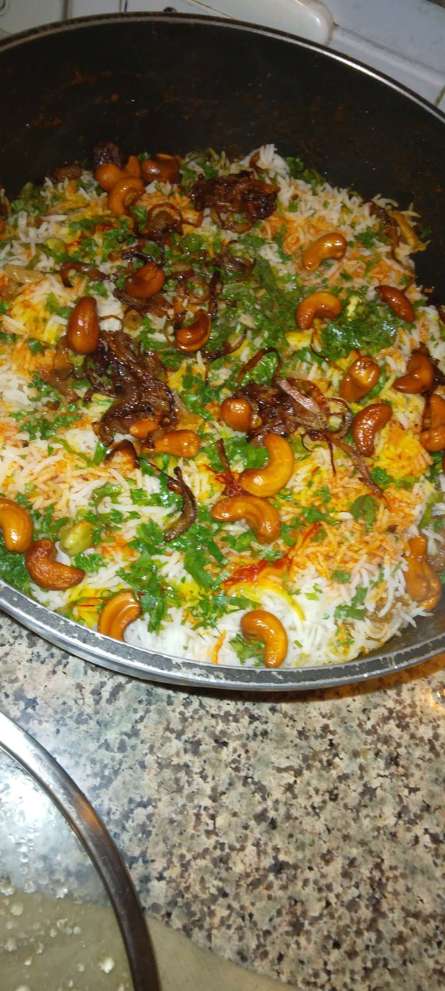 Delicious Chicken Biryani prepared by COOX