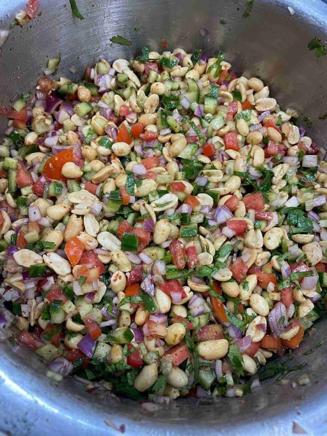 Delicious Peanut Masala prepared by COOX