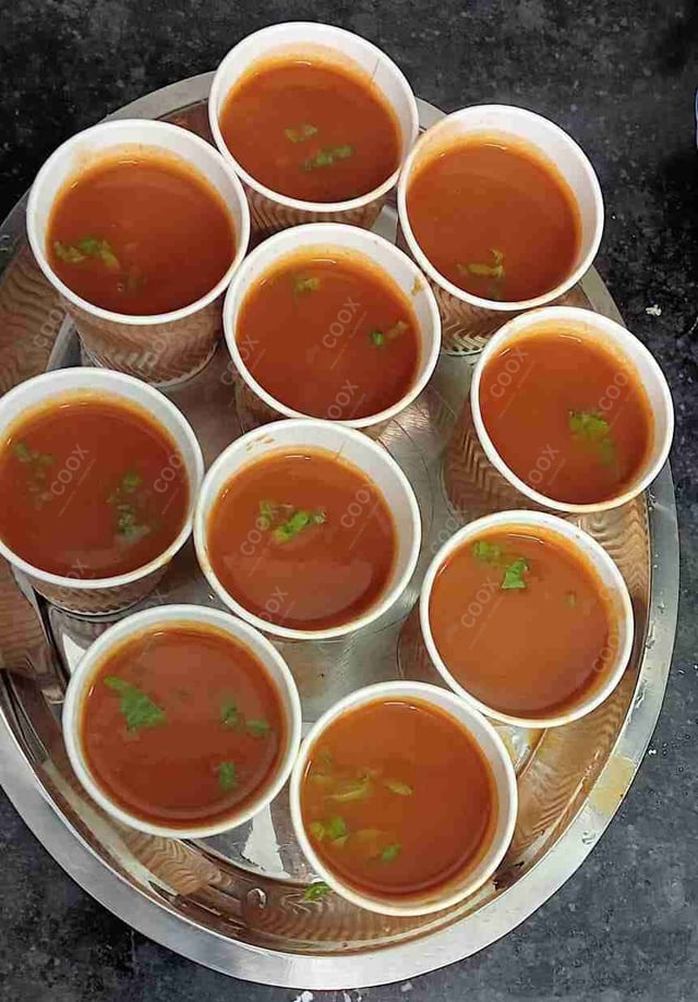 Delicious Tomato Basil Soup prepared by COOX