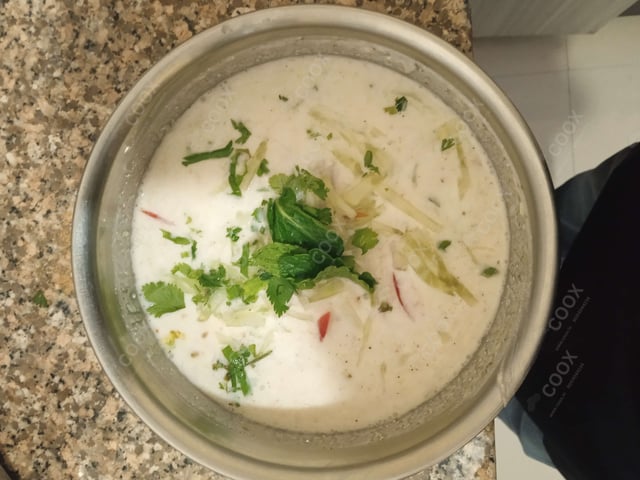 Delicious Cucumber Raita prepared by COOX