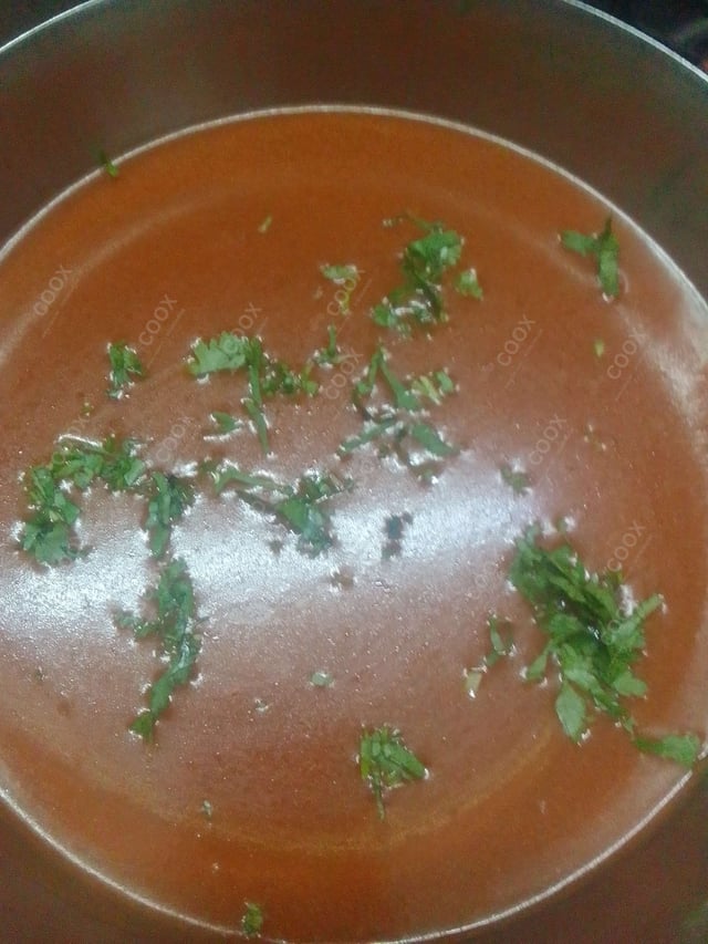 Delicious Tomato Basil Soup prepared by COOX