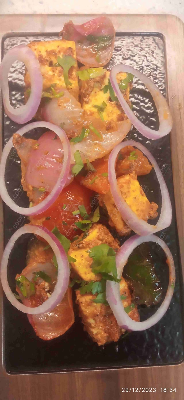 Delicious Paneer Tikka prepared by COOX