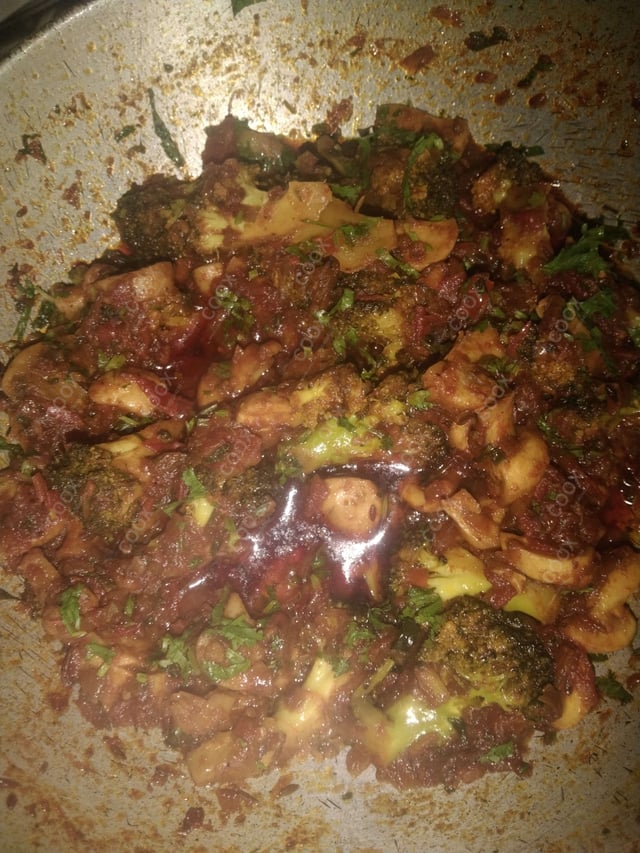 Delicious Masala Broccoli prepared by COOX