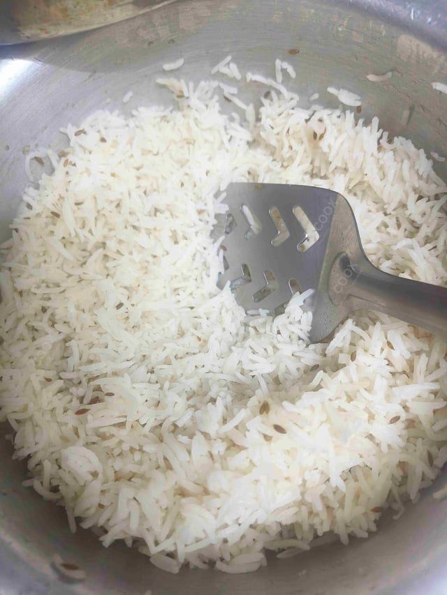 Delicious Jeera Rice prepared by COOX