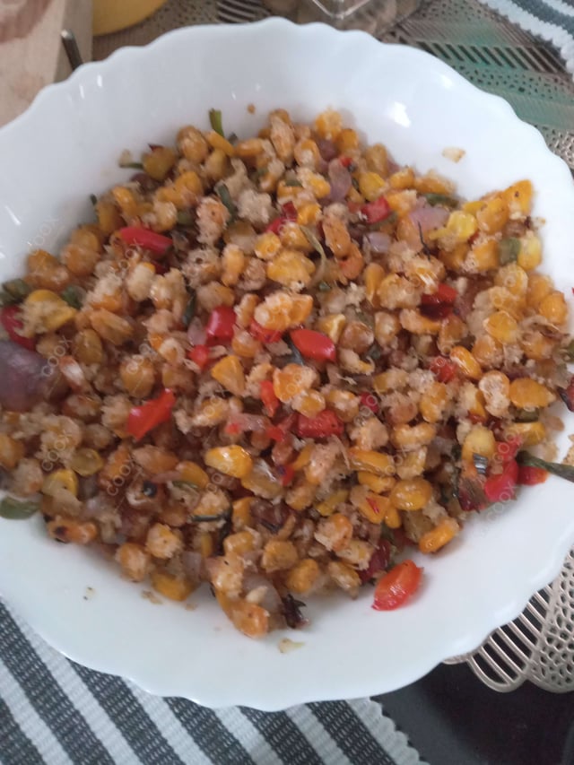 Delicious Crispy Fried Corn prepared by COOX