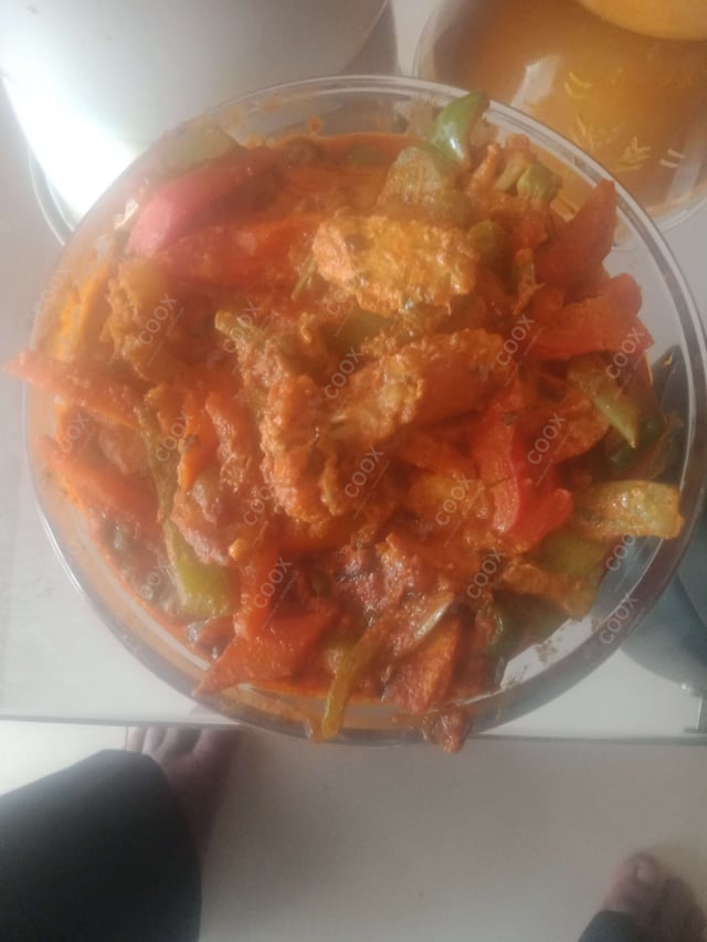 Delicious Veg Jalfrezi prepared by COOX