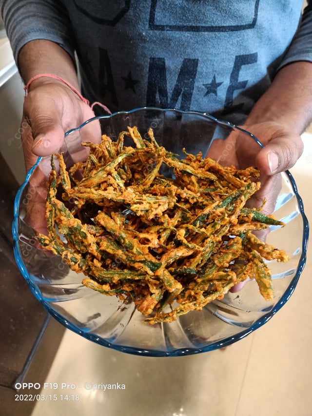 Delicious Kurkuri Bhindi prepared by COOX