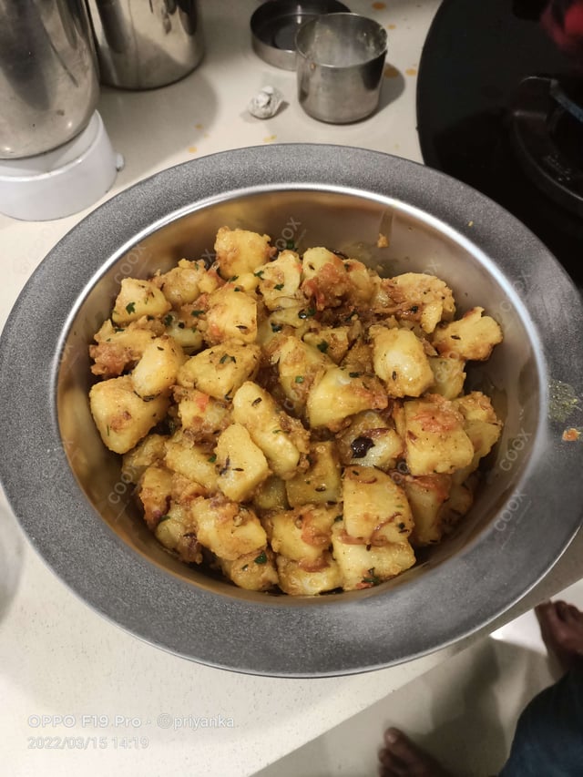 Delicious Dum Aloo prepared by COOX