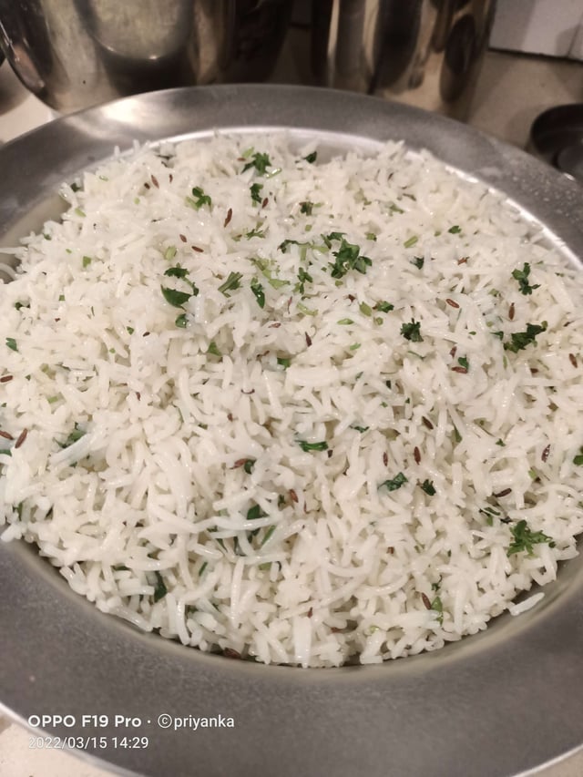 Delicious Jeera Rice prepared by COOX