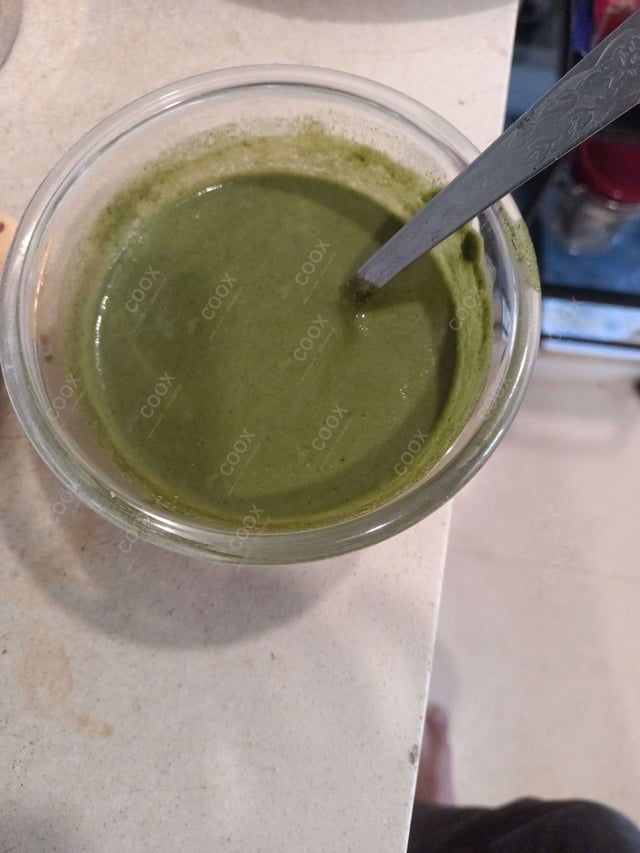 Delicious Green Chutney prepared by COOX