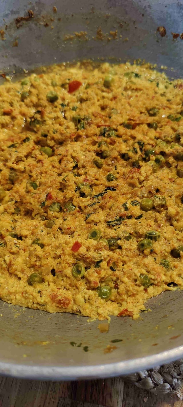 Delicious Paneer Bhurji prepared by COOX