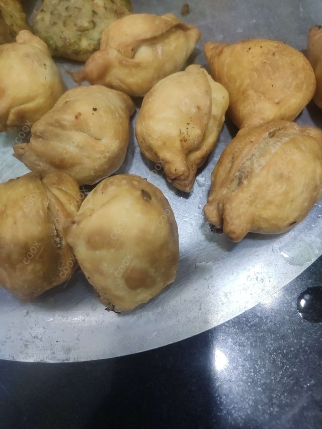 Delicious Keema Samosas prepared by COOX