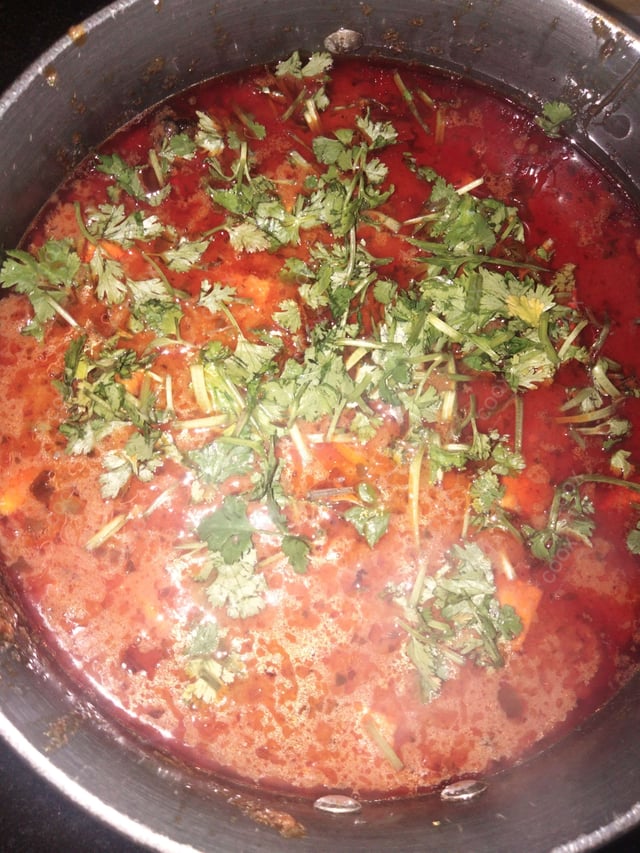 Delicious Matar Paneer prepared by COOX