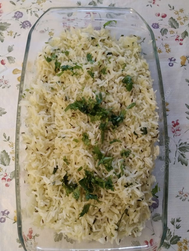 Delicious Jeera Rice prepared by COOX