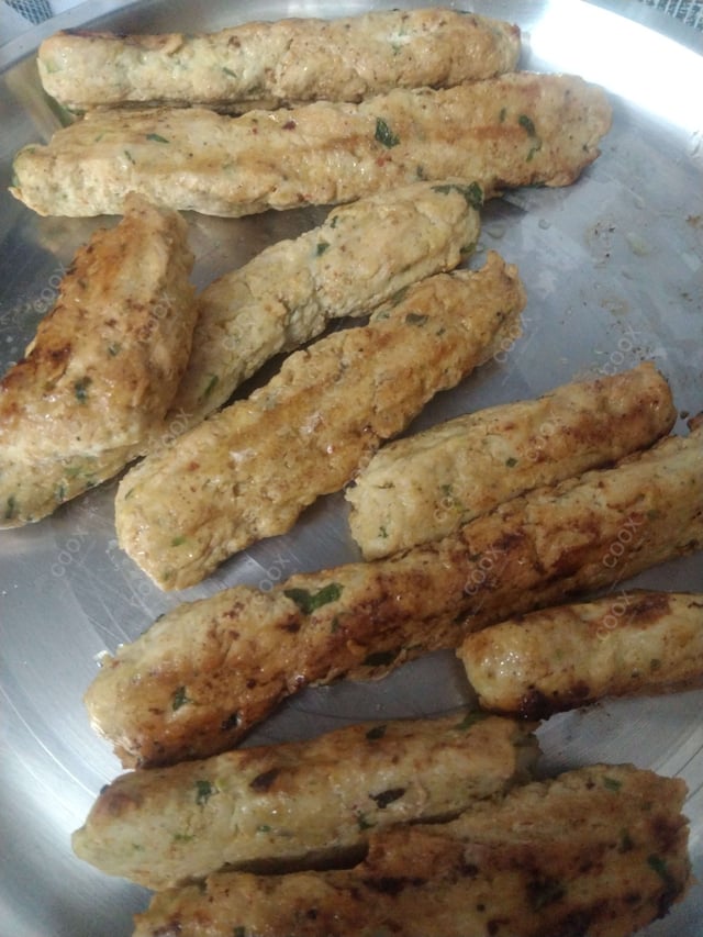 Delicious Chicken Seekh Kebab prepared by COOX