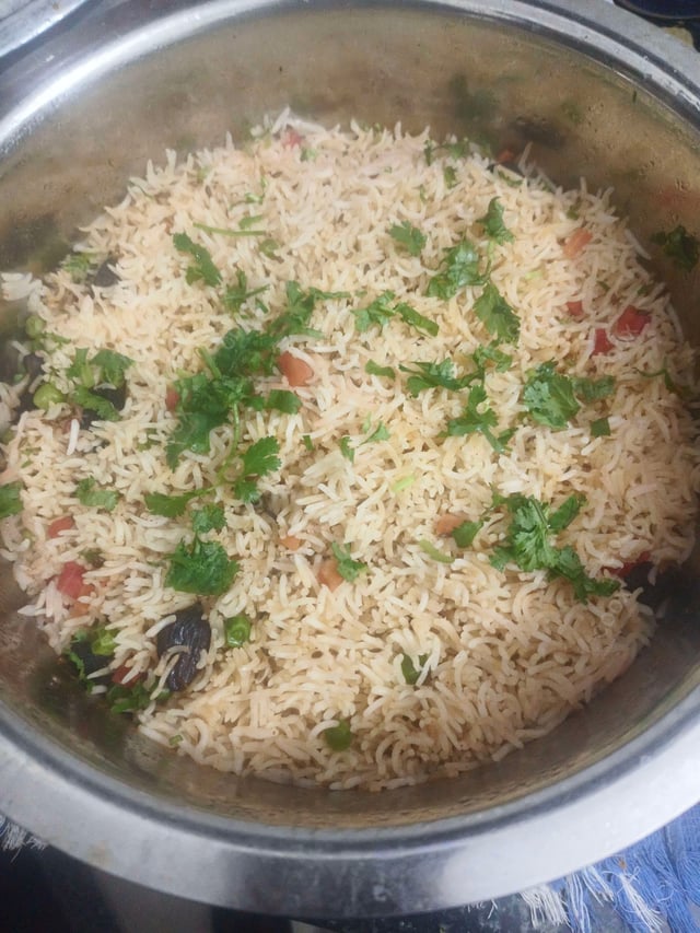 Delicious Veg Pulao prepared by COOX