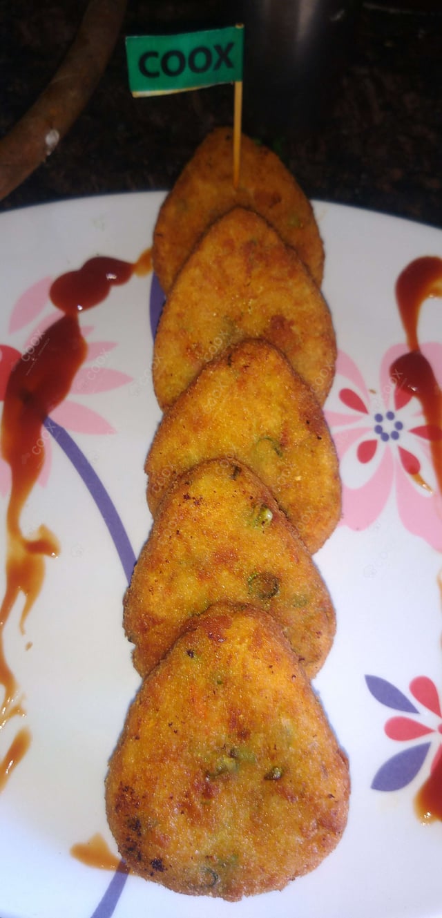 Delicious Veg Cutlet prepared by COOX