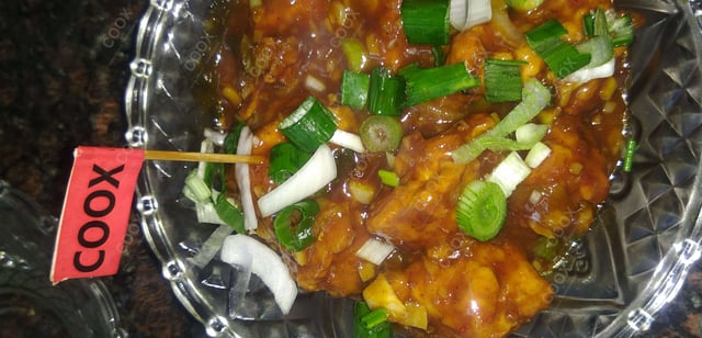 Delicious Chicken in Schezwan Sauce prepared by COOX