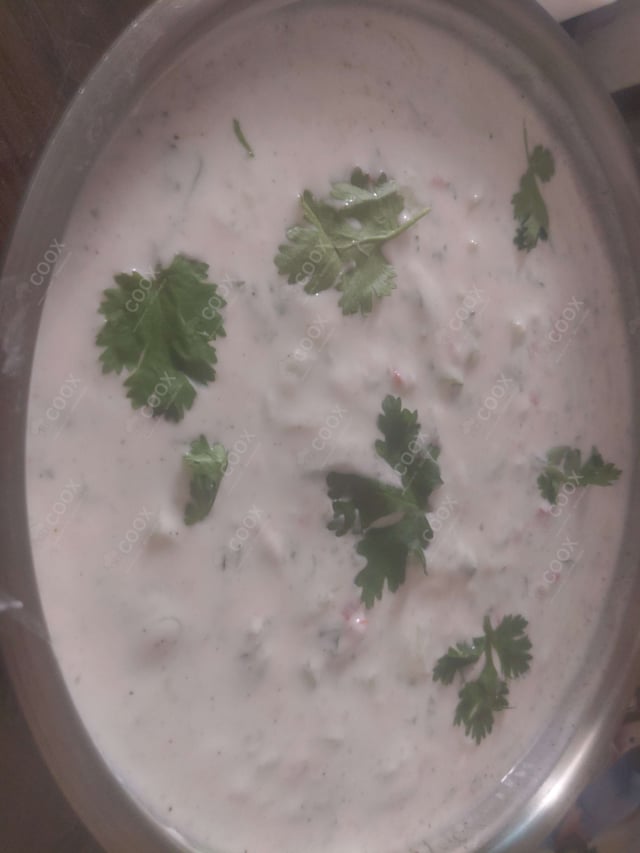 Delicious Mix Veg Raita prepared by COOX