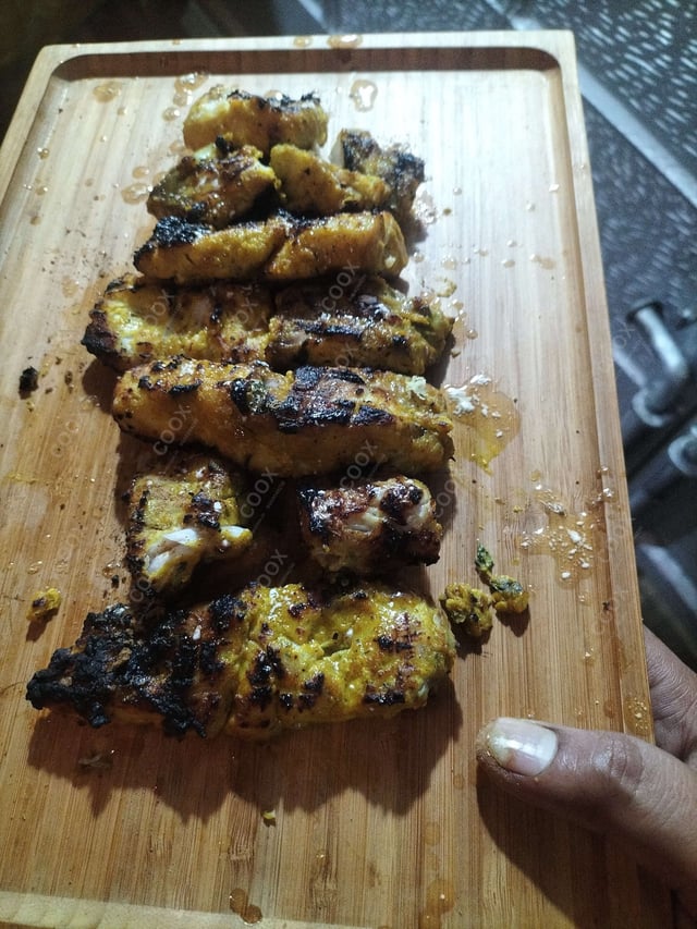 Delicious Fish Tikka prepared by COOX