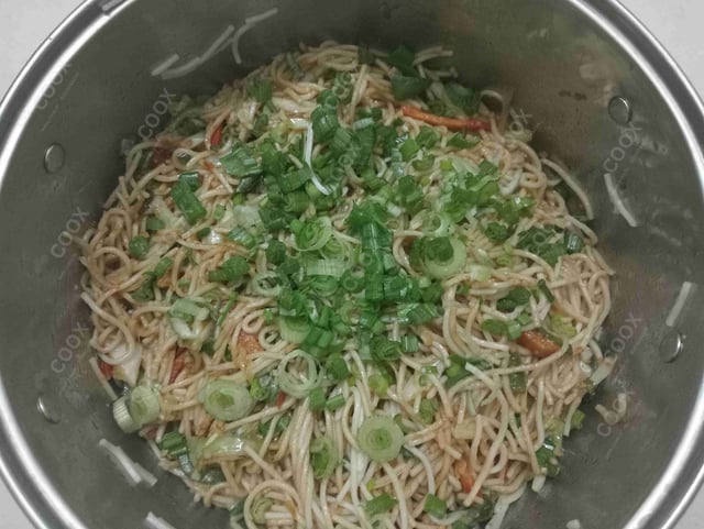 Delicious Chilli Garlic Noodles prepared by COOX