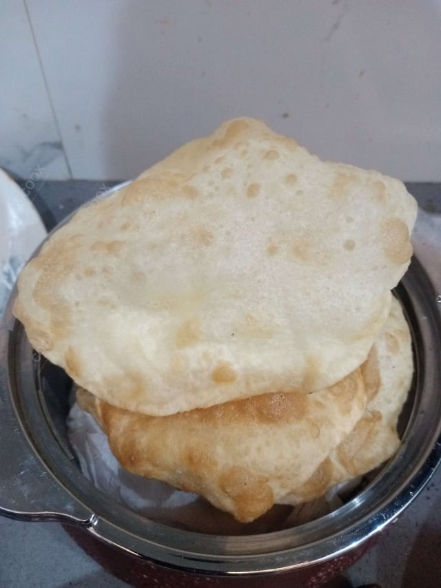 Delicious Bhature prepared by COOX