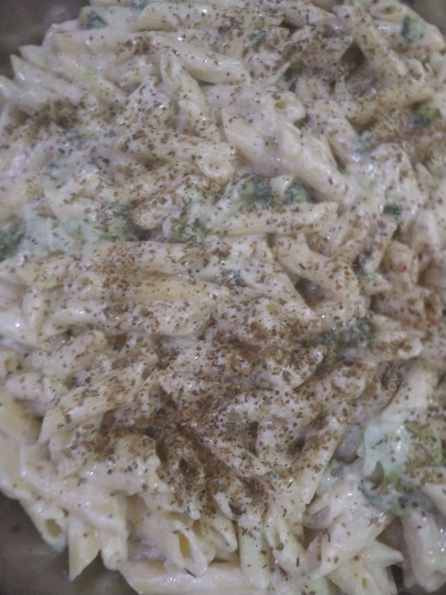 Delicious Pasta in White Sauce prepared by COOX