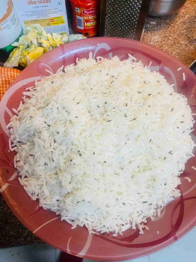 Delicious Jeera Rice prepared by COOX