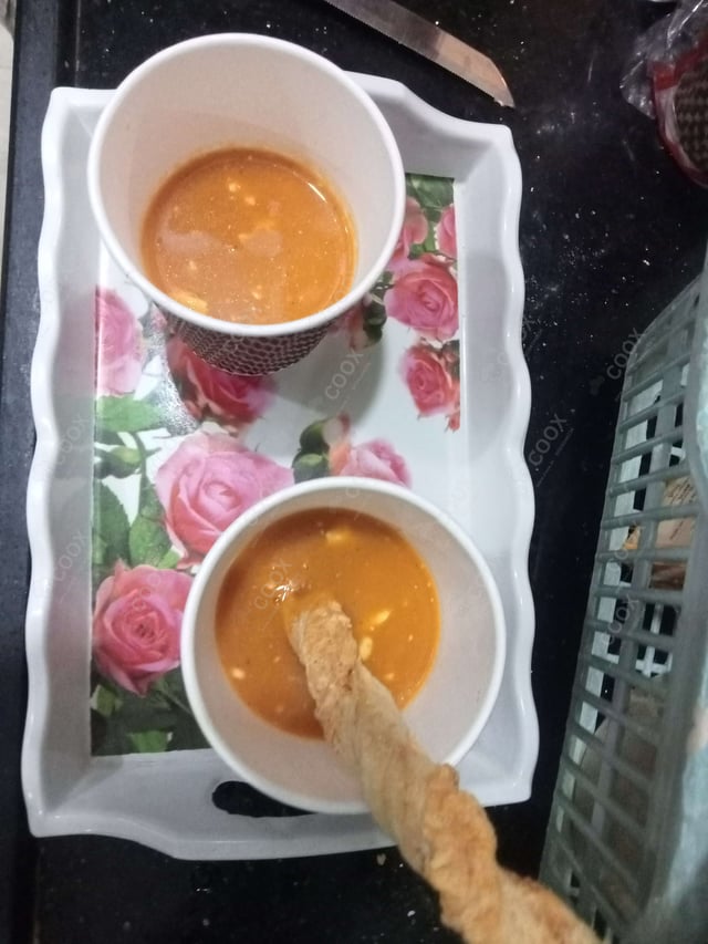 Delicious Tomato Basil Soup prepared by COOX