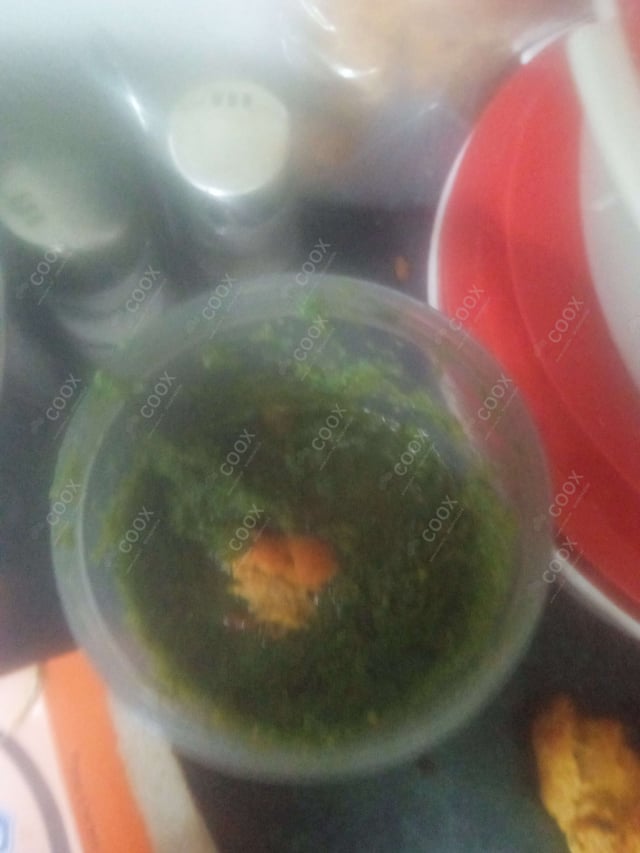 Delicious Green Chutney prepared by COOX