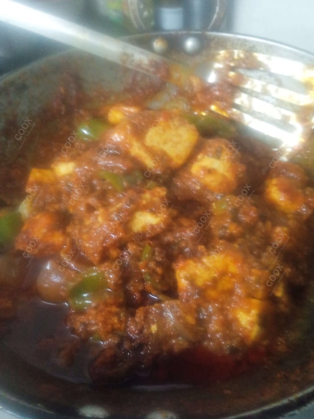 Delicious Kadhai Paneer prepared by COOX