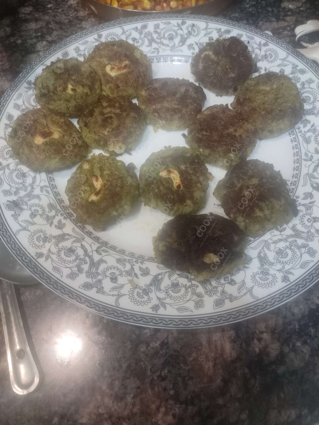 Delicious Hariyali Kebab prepared by COOX