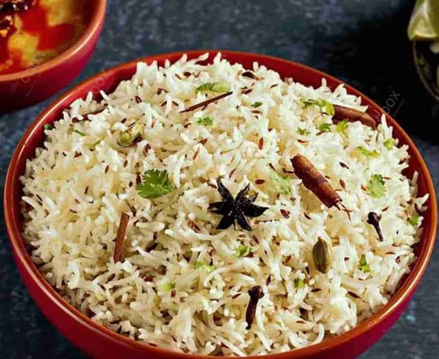 Delicious Jeera Rice prepared by COOX