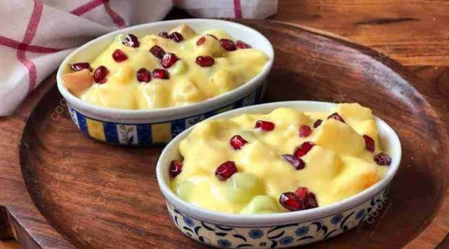 Delicious Fruit Custard prepared by COOX