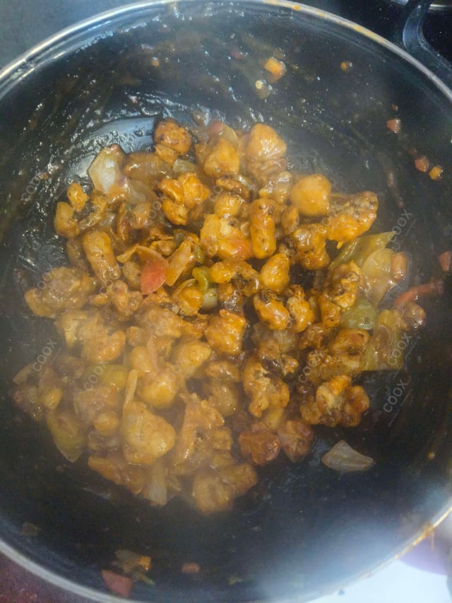 Delicious Chilli Mushroom prepared by COOX