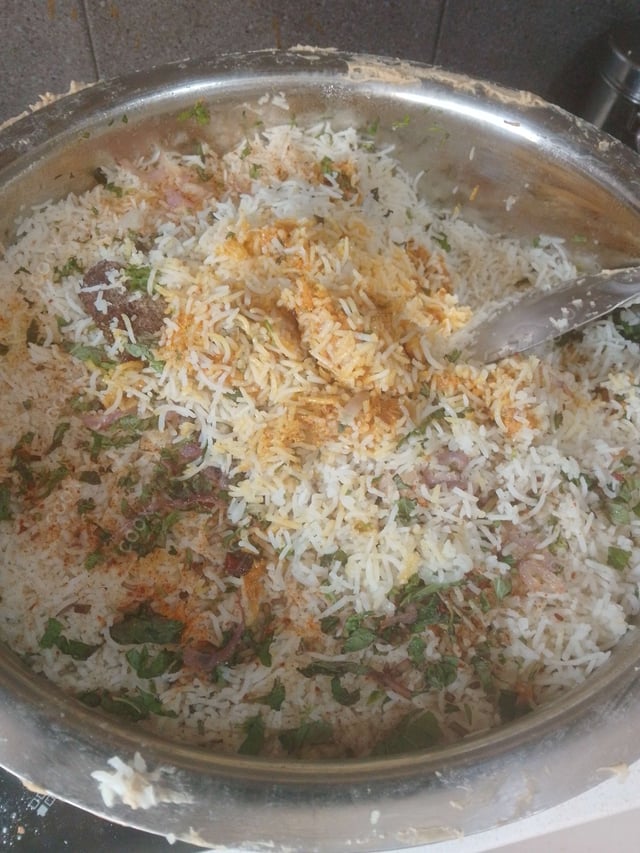 Delicious Chicken Biryani prepared by COOX