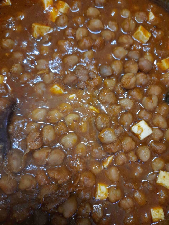 Delicious Chole prepared by COOX