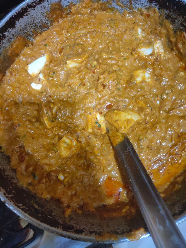 Delicious Paneer Lababdar prepared by COOX