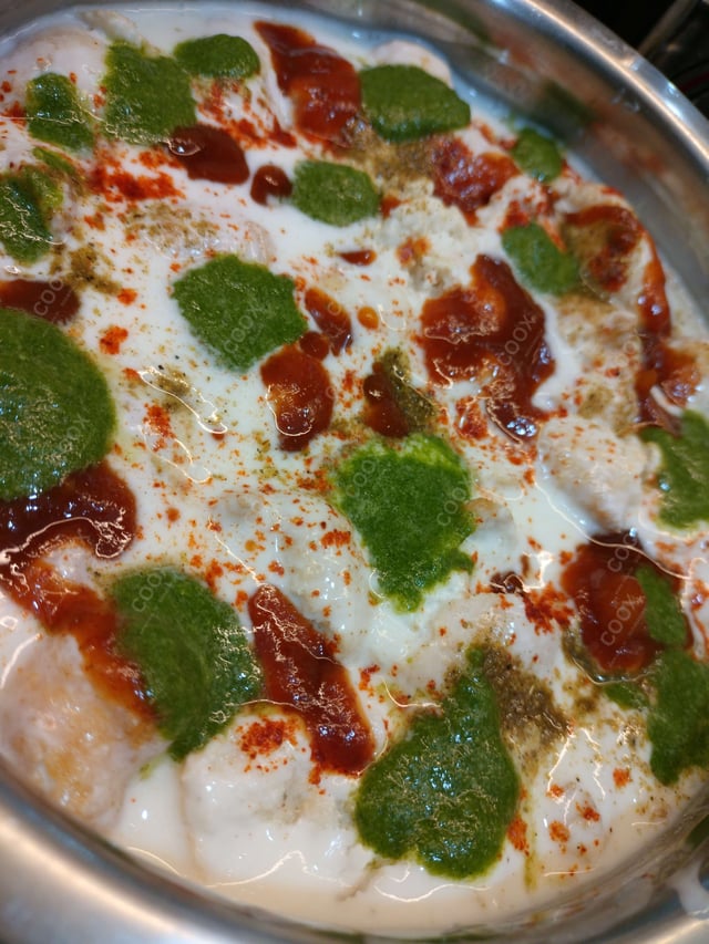 Delicious Dahi Vada prepared by COOX