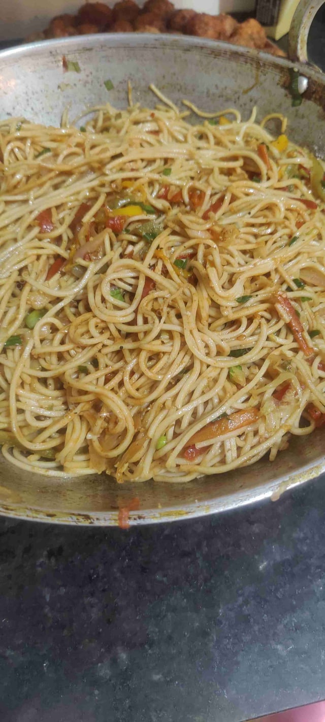 Delicious Chilli Garlic Noodles prepared by COOX