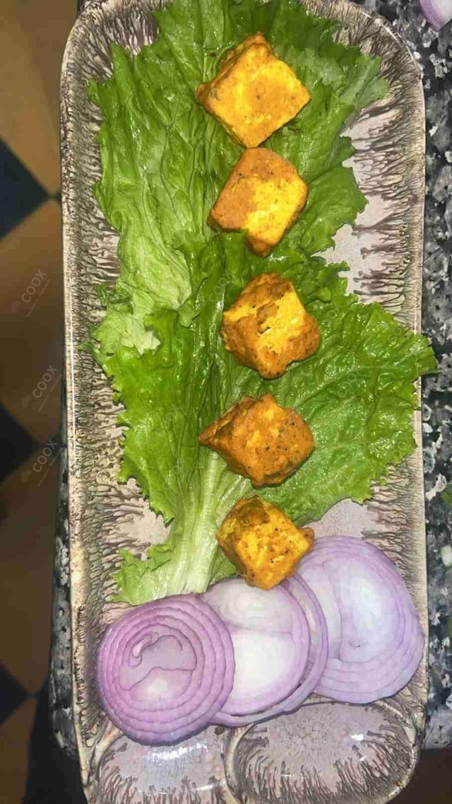 Delicious Paneer Tikka prepared by COOX