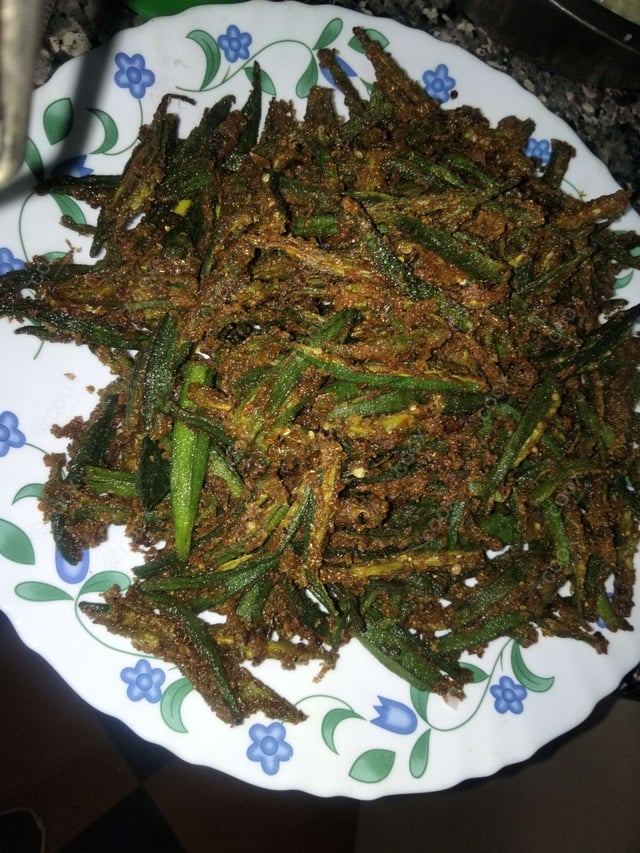 Delicious Kurkuri Bhindi prepared by COOX