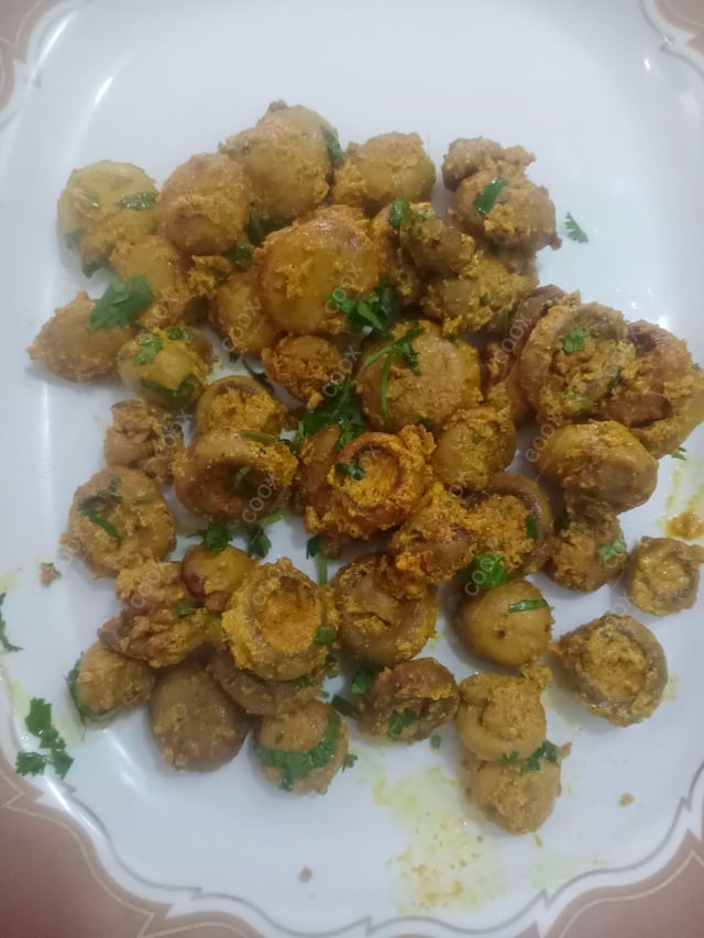 Delicious Mushroom Tikka prepared by COOX