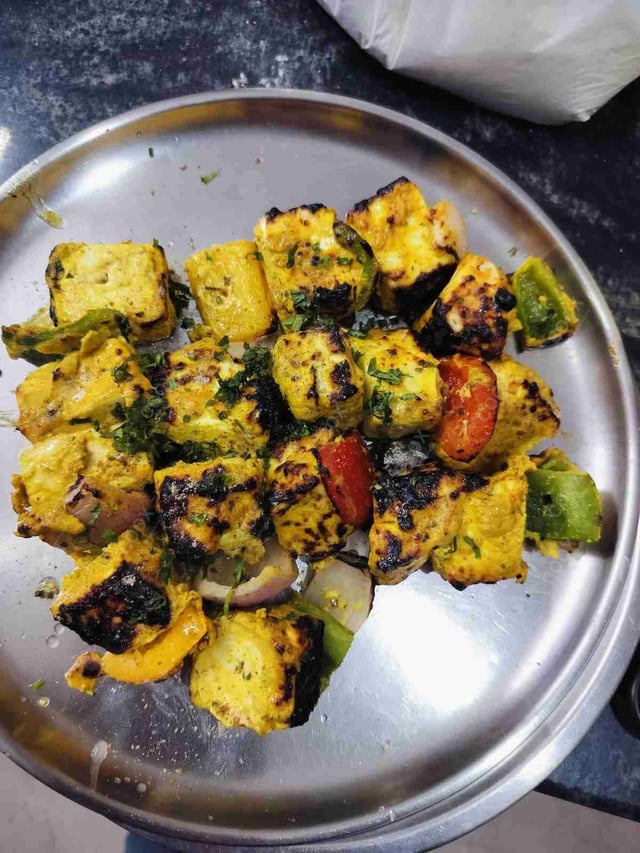 Delicious Paneer Tikka prepared by COOX