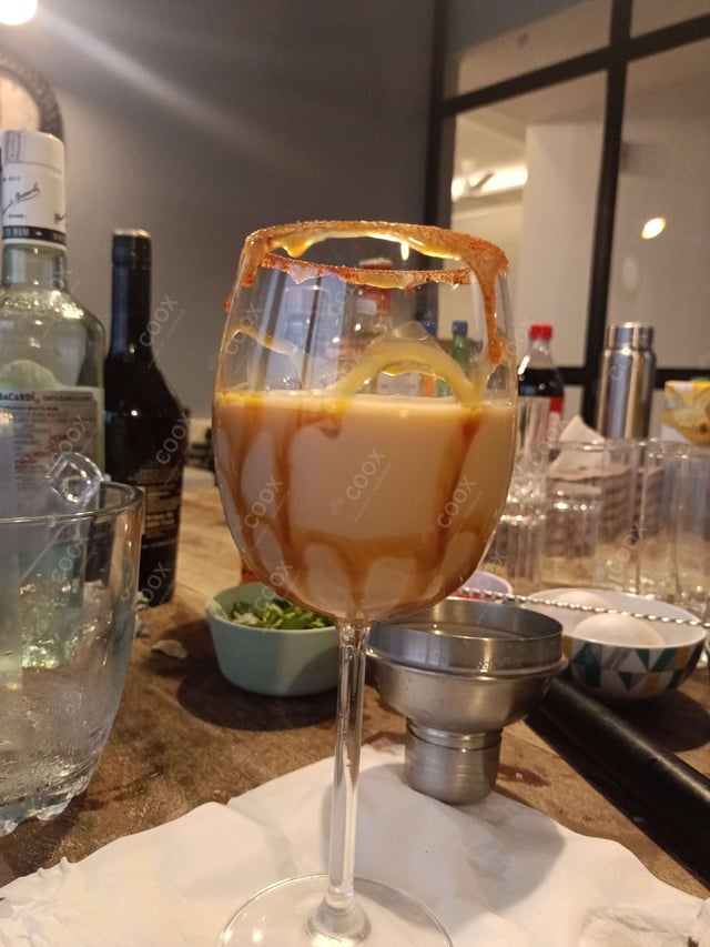 Delicious Salted Caramel Martini prepared by COOX