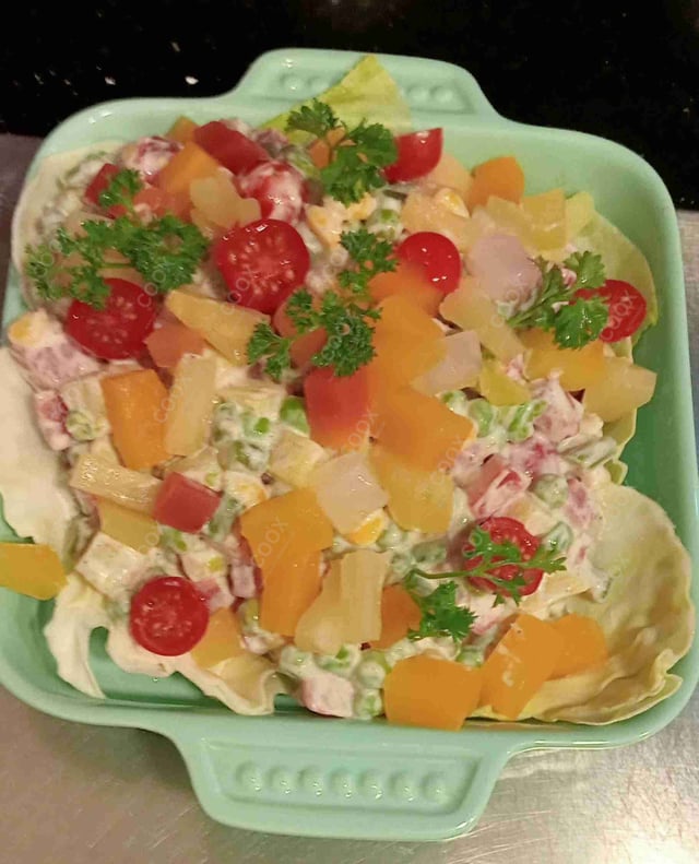 Delicious Russian Salad prepared by COOX