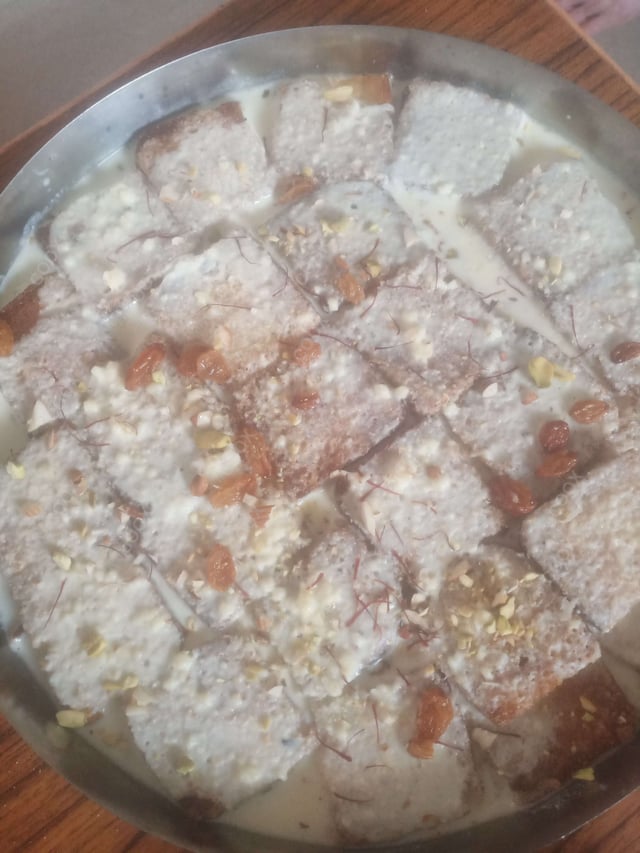 Delicious Shahi Tukda prepared by COOX